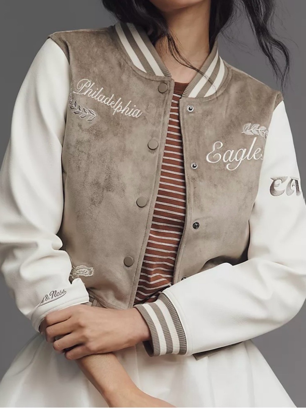 NWT Mitchell & Ness Philadelphia Eagles Varsity jacket